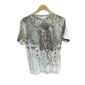 Chemistry Size Medium (M) White and Grey Skeleton Graphic